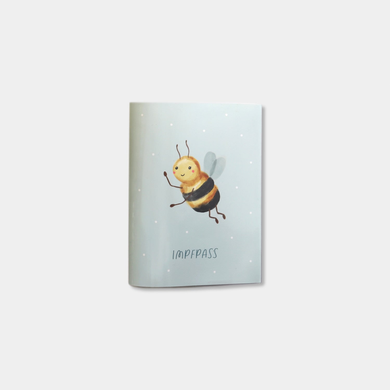 Impfpass-Hülle „Biene“, aquarell