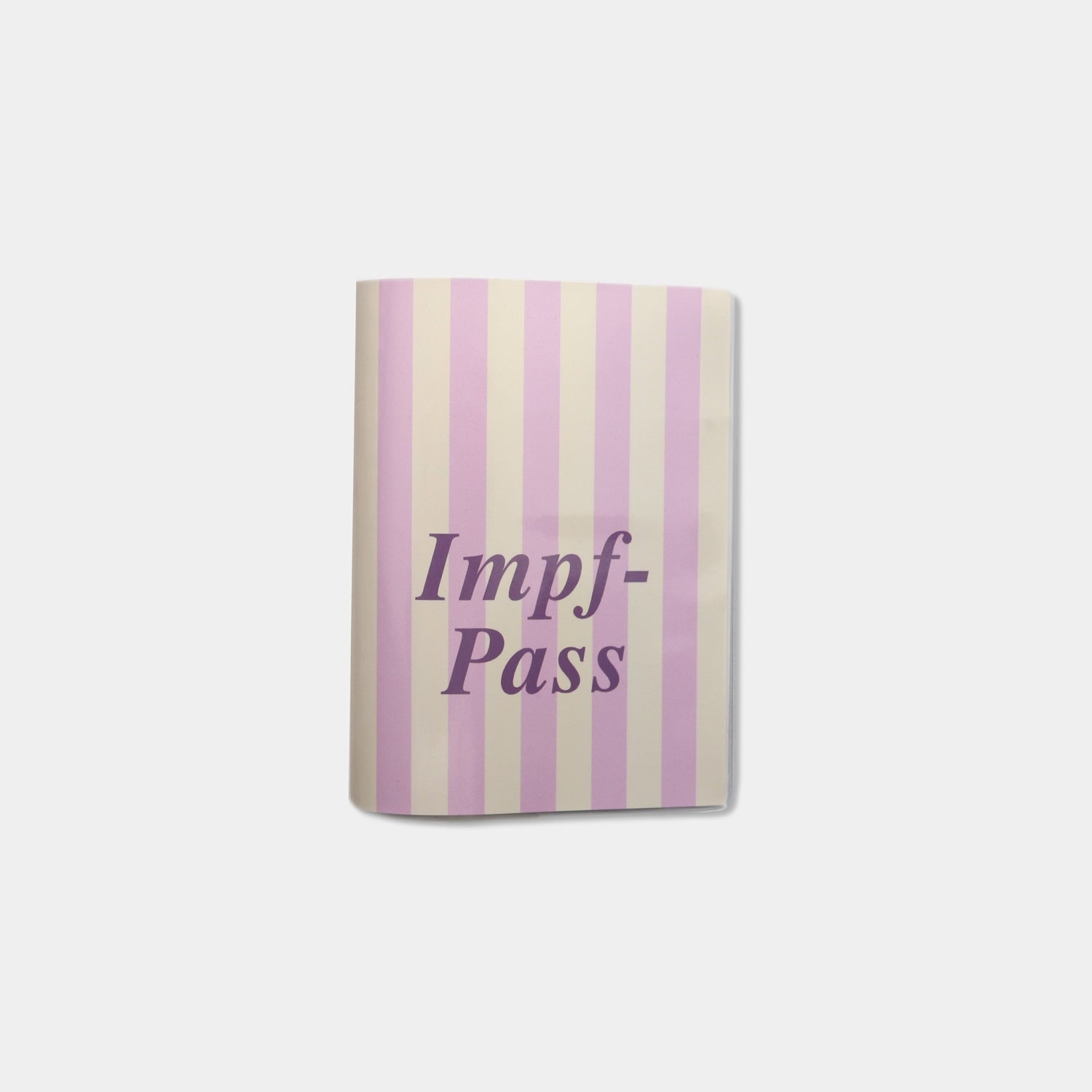 Impfpass-Hülle „Streifen“, rosa