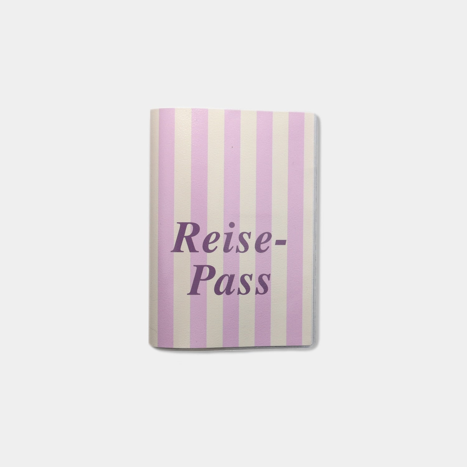 Reisepass-Hülle „Streifen“, rosa