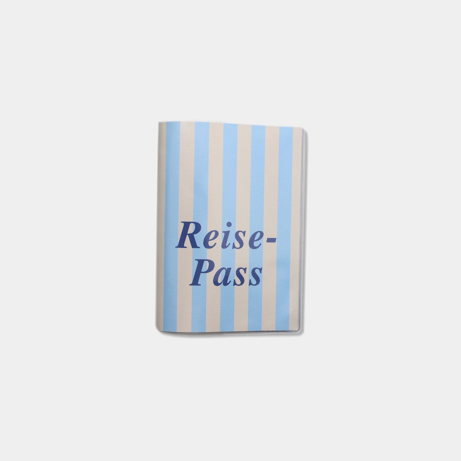 Reisepass-Hülle „Streifen“, blau