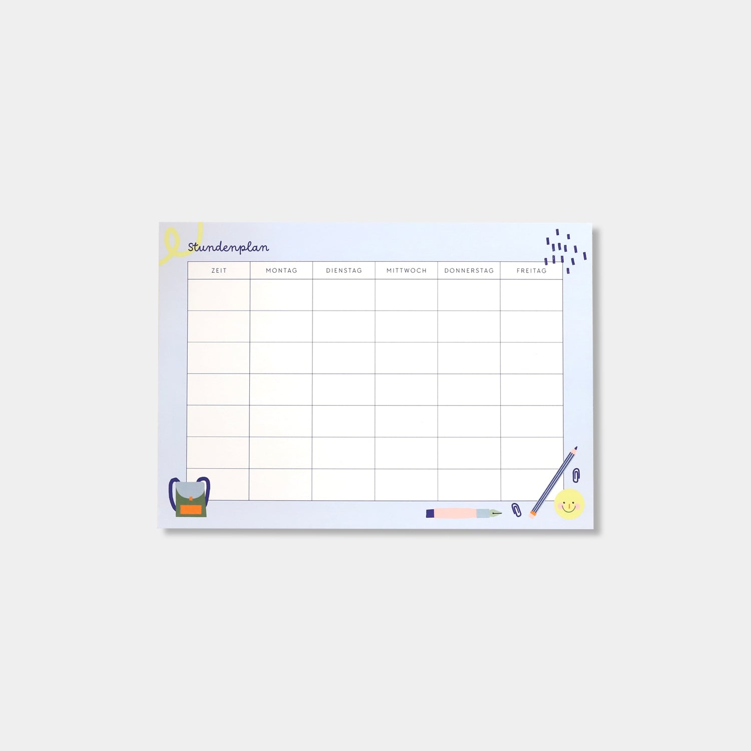 Stundenplan A4 „Schulkind“