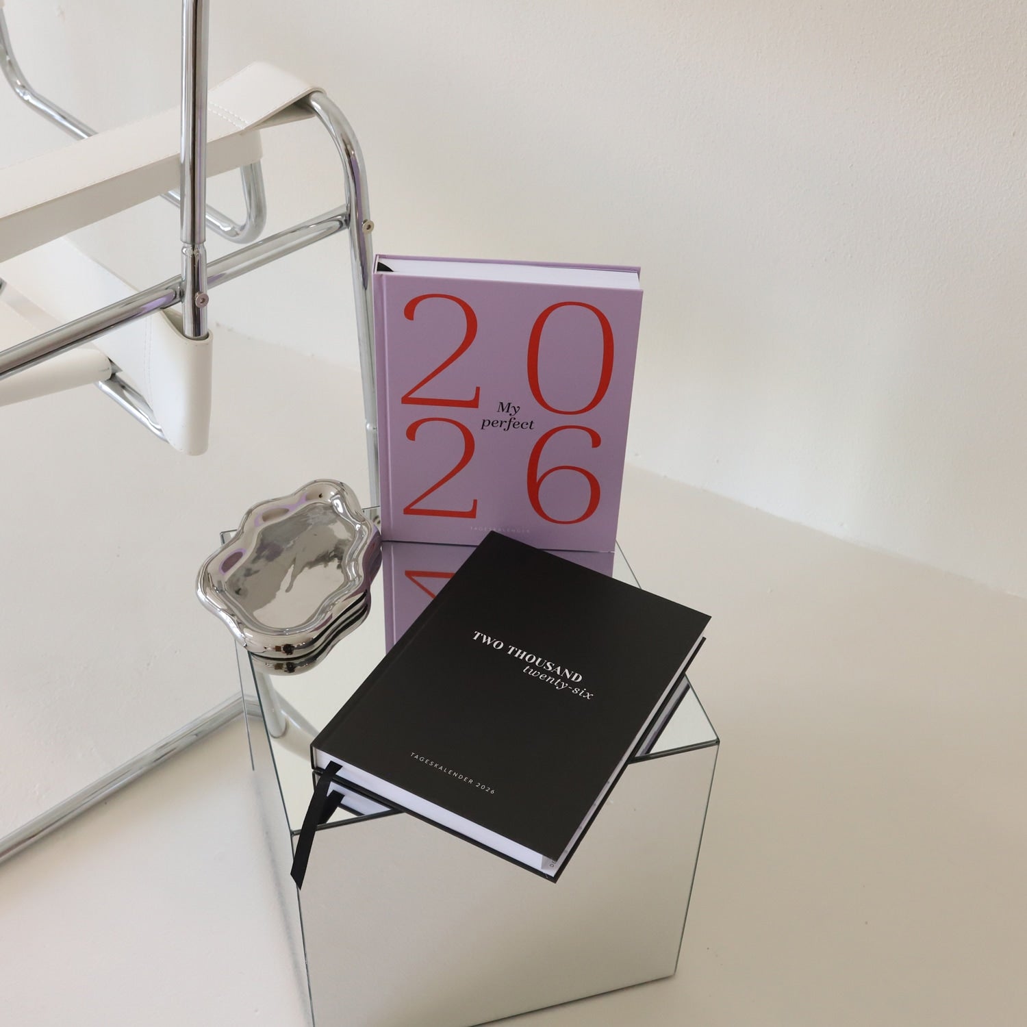 Tageskalender 2026 | A5+ lila