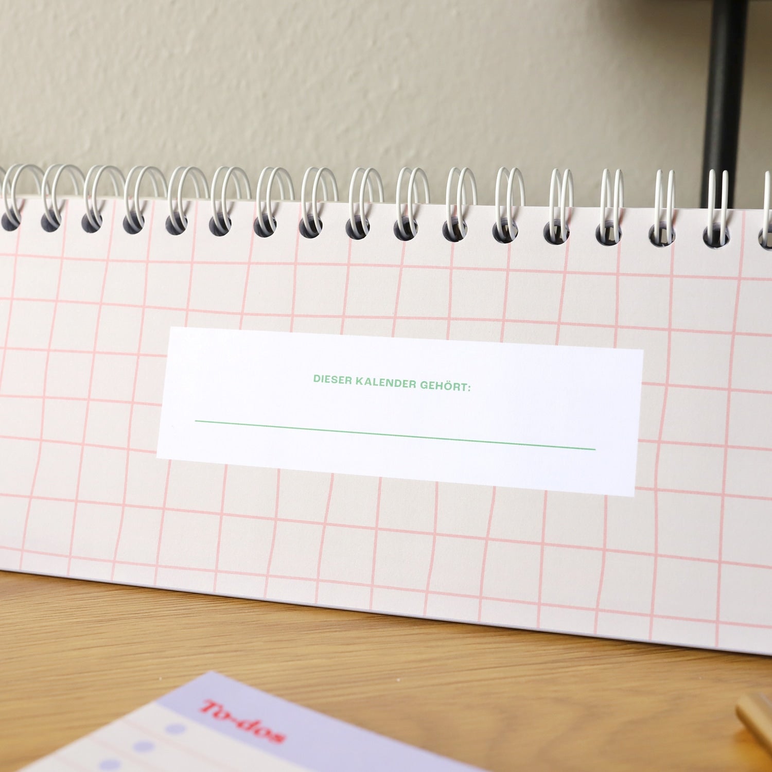 Tischkalender 2026 „Hallo neues Jahr"