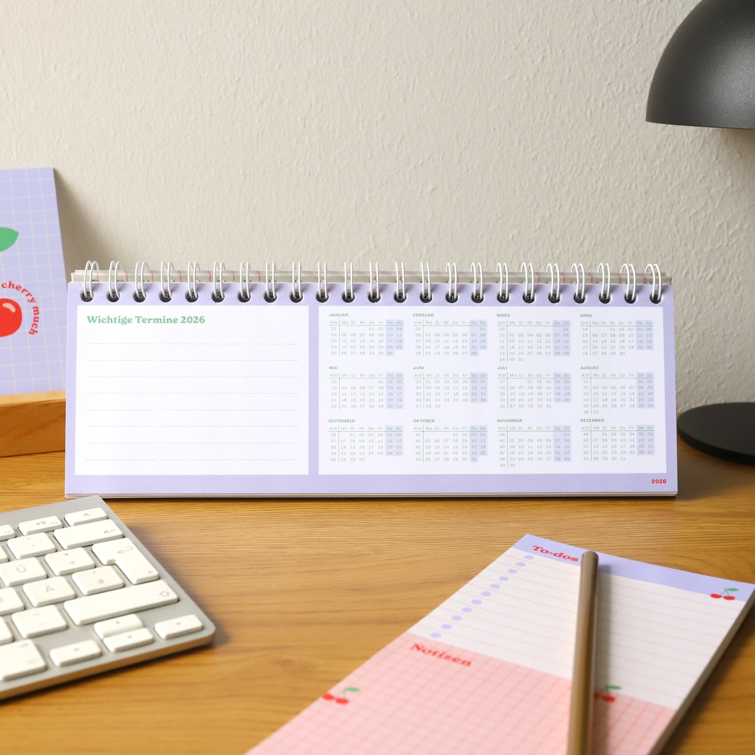 Tischkalender 2026 „Hallo neues Jahr"