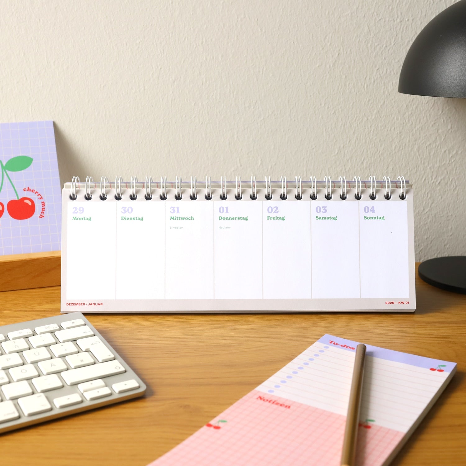 Tischkalender 2026 „Hallo neues Jahr"