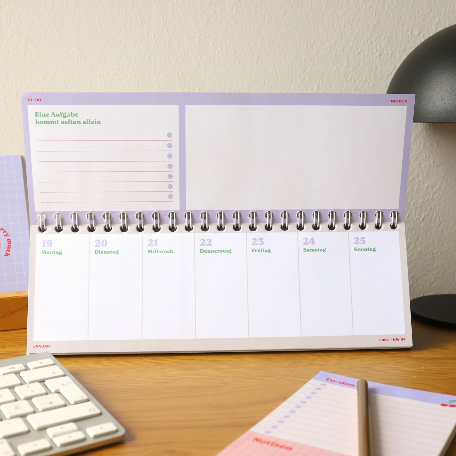 Tischkalender 2026 „Hallo neues Jahr"