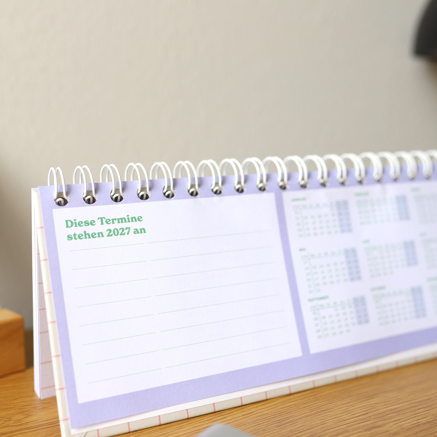Tischkalender 2026 „Hallo neues Jahr"