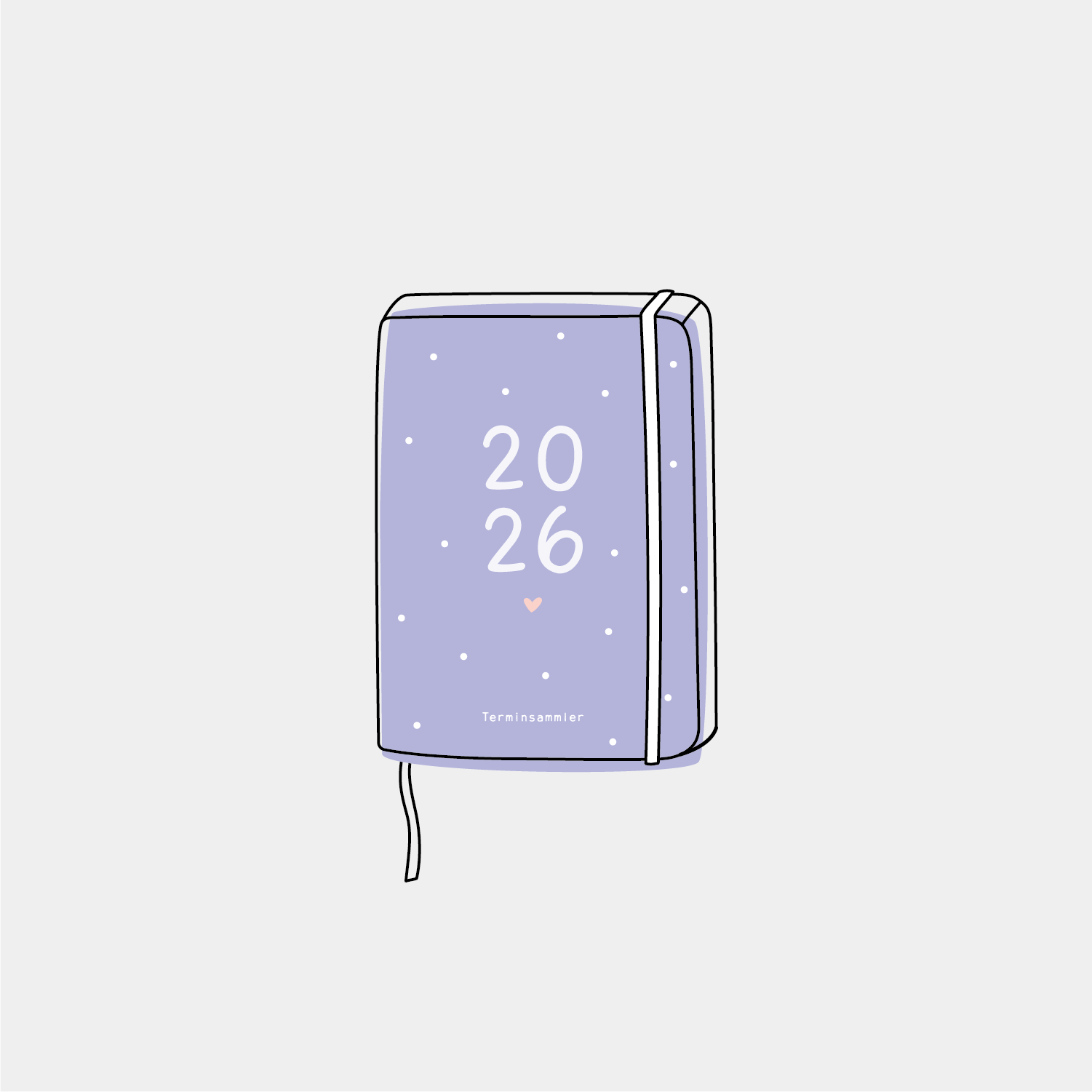 Taschenkalender 2026 | A6 „Terminsammler“