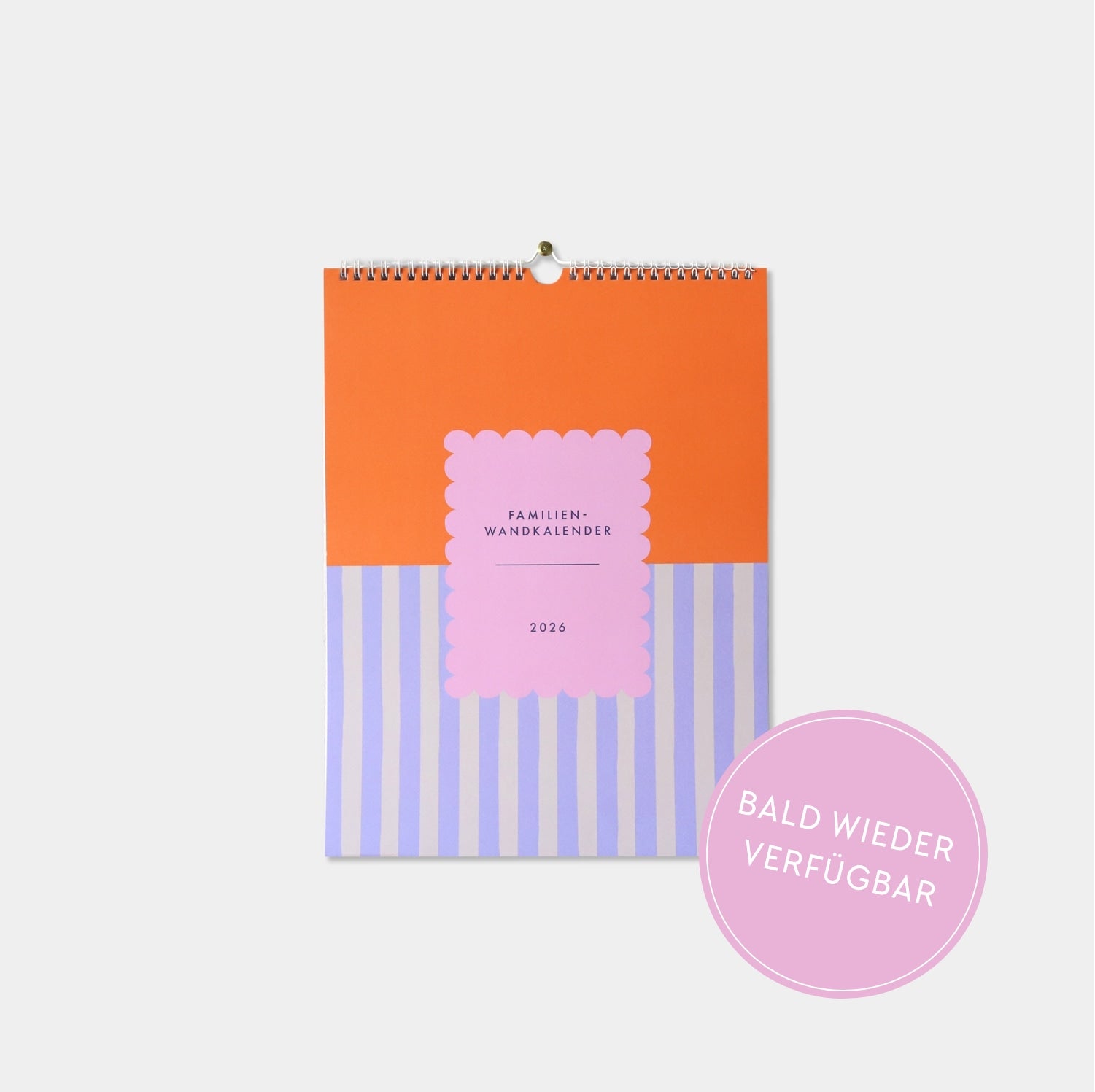 Familienwandkalender 2026