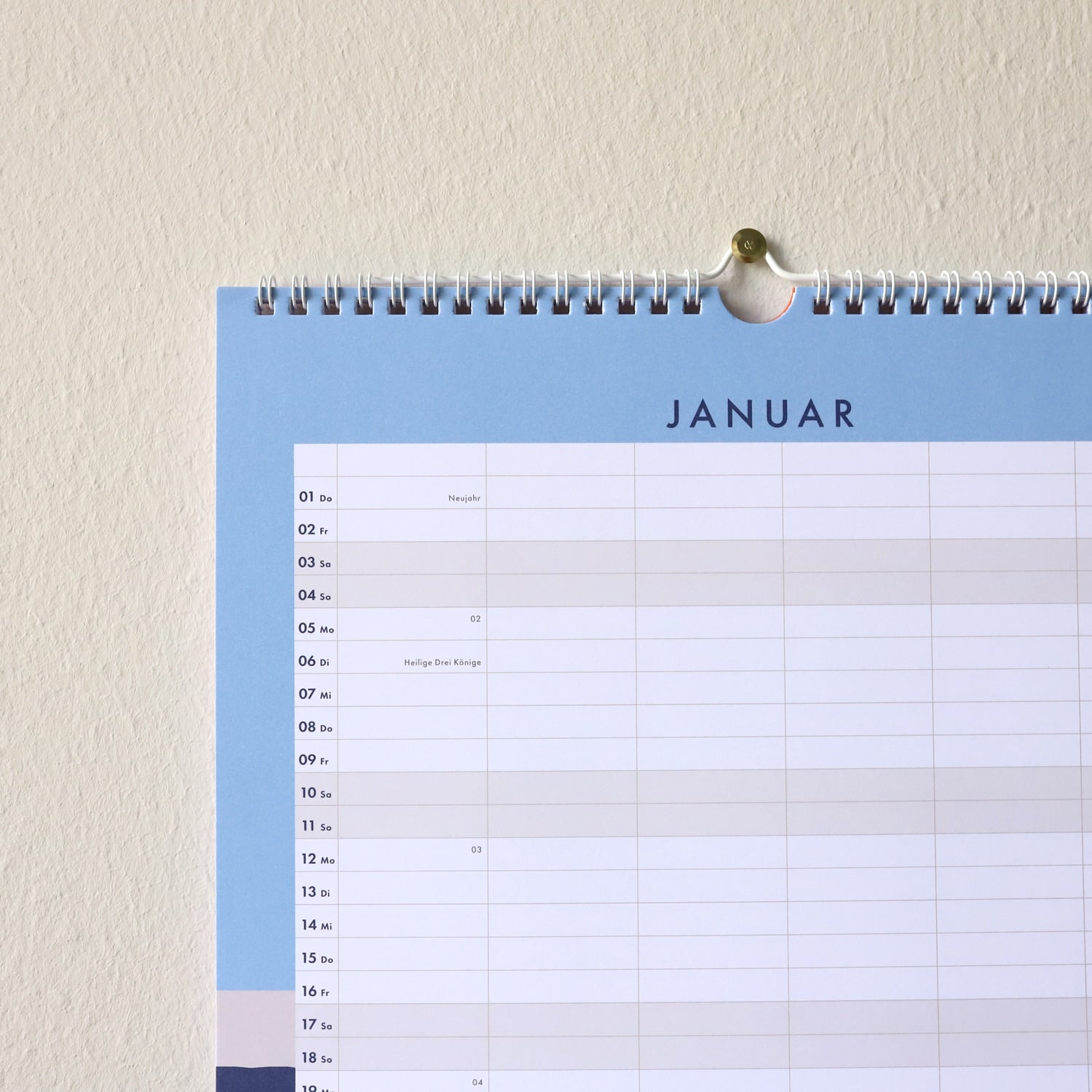 Familienwandkalender 2026