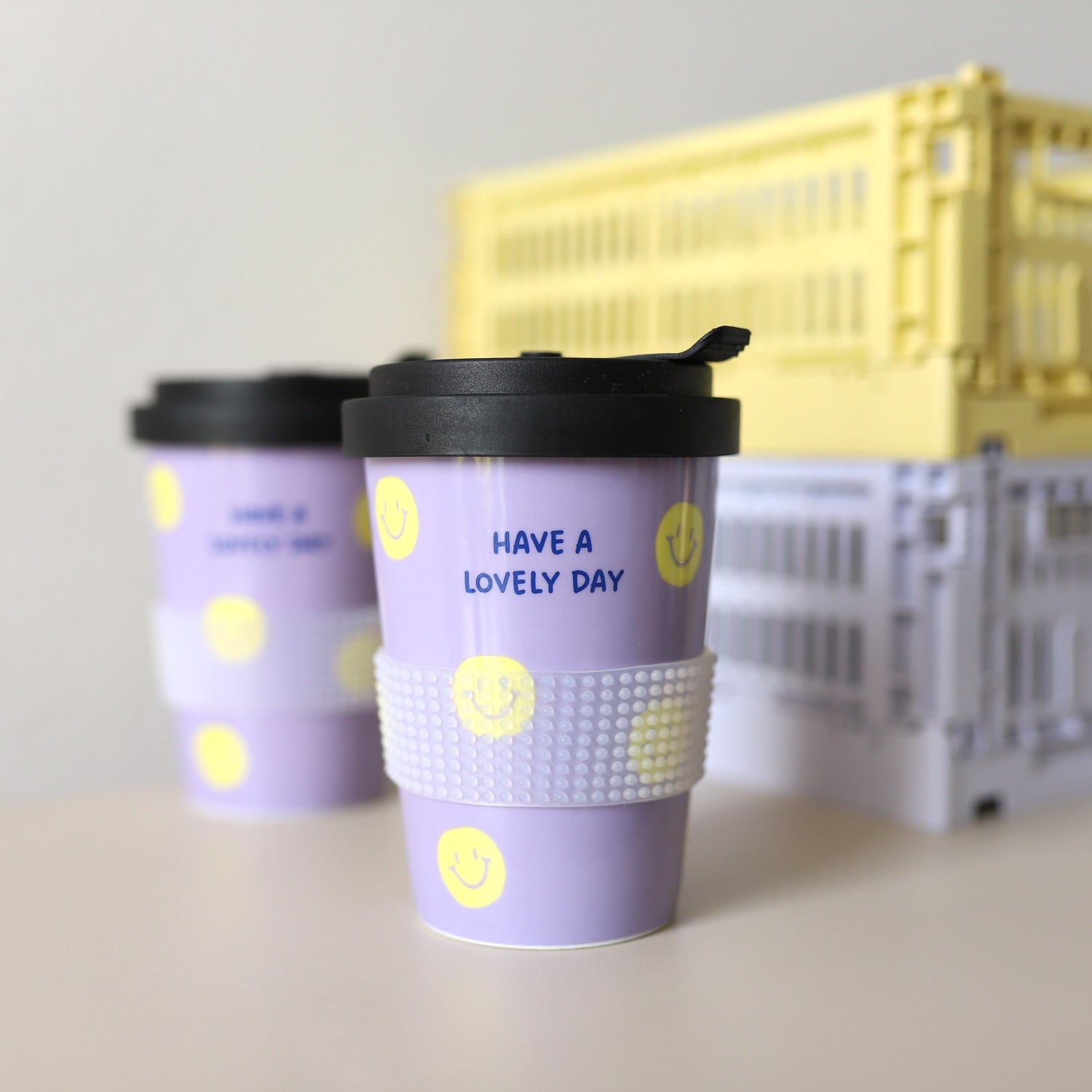 Bundle Coffee-to-go-Becher „Lovely Coffee“, 2er Set
