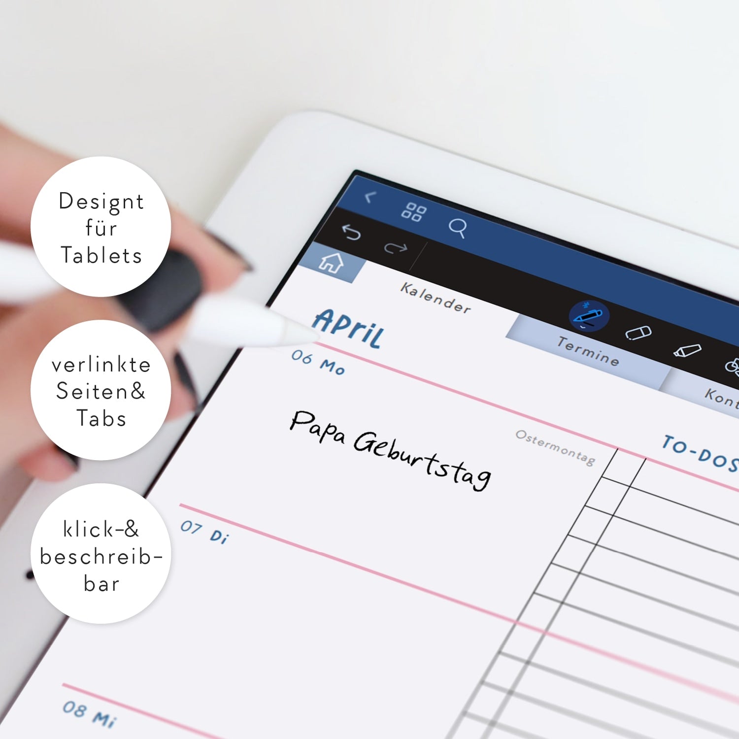 Digitaler Kalender 2026 „Alltagsheldin"