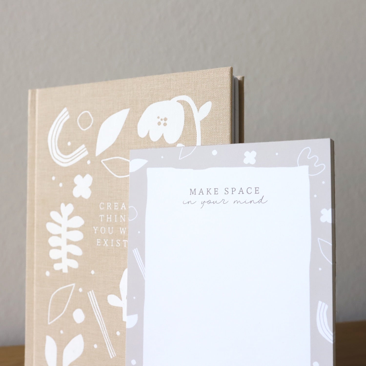 Notizblock A6 „Make space"