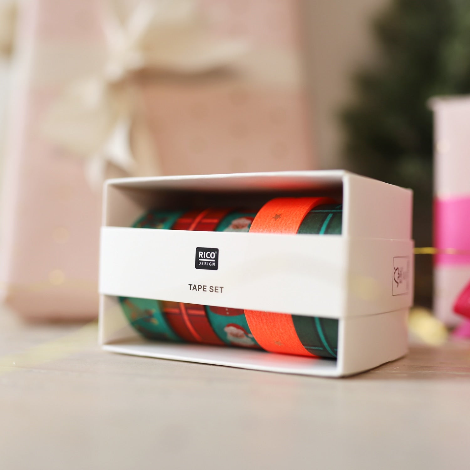 Washi-Tape 5er Set „Weihnachtsmarkt"