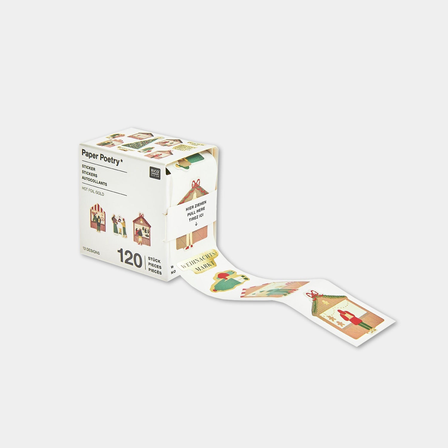 Stickerbox „Weihnachtsmarkt“