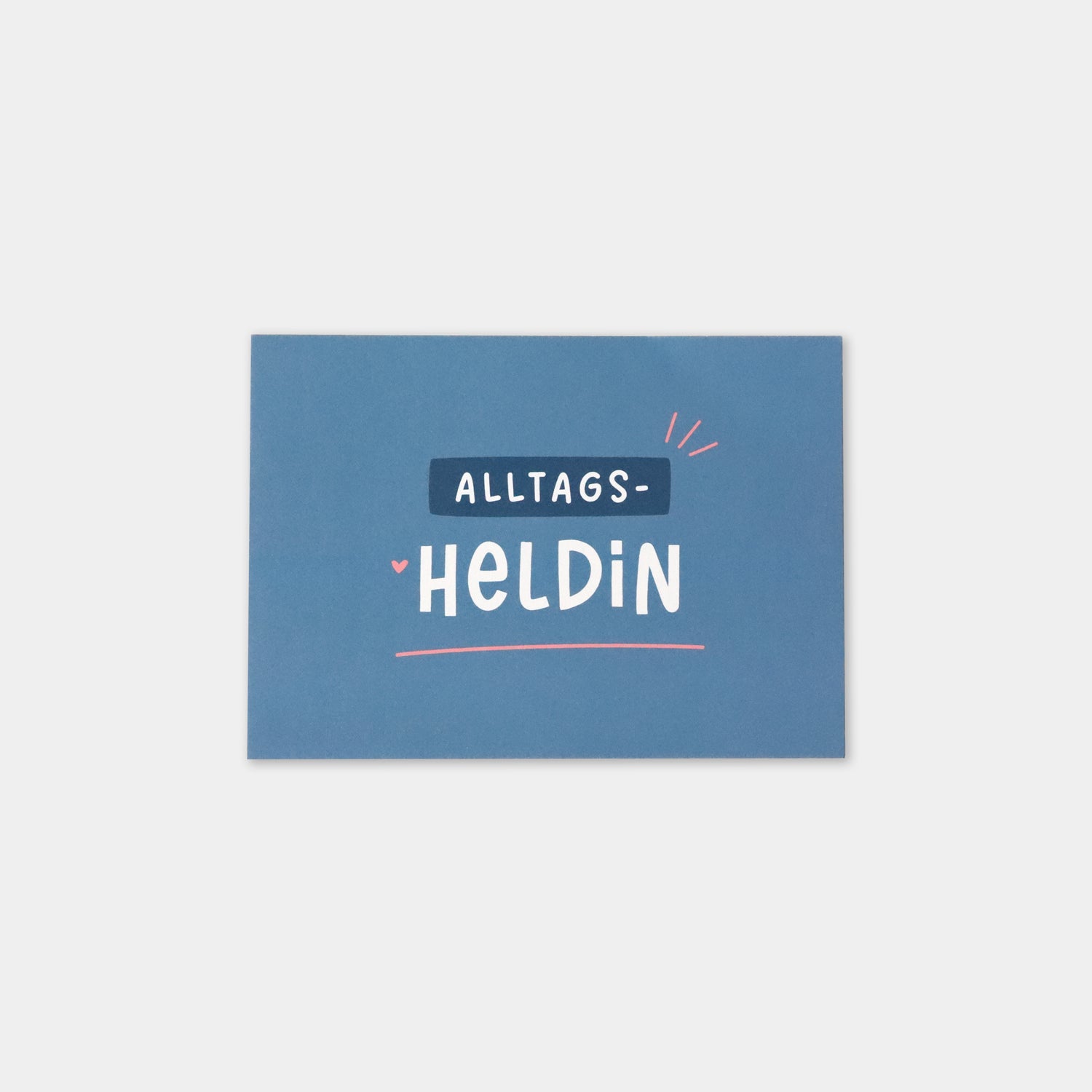 Postkarte „Alltagsheldin"