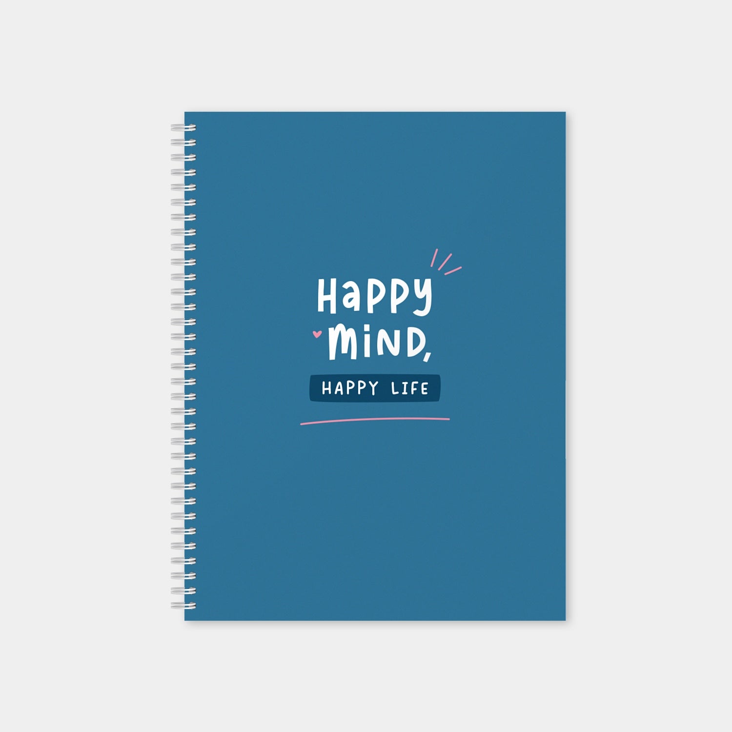 Ringblock A4 „Happy Mind“, kariert