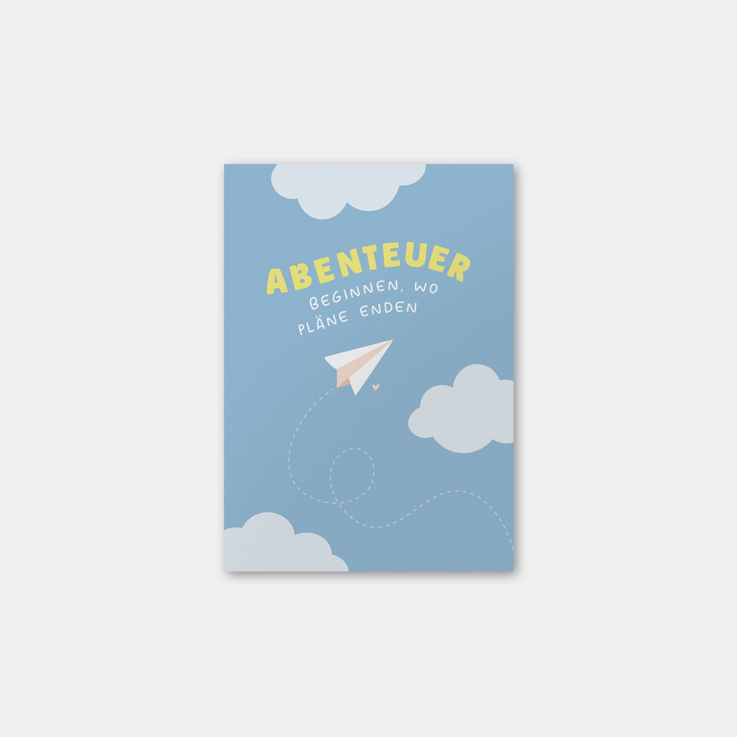 Postkarte „Abenteuer"