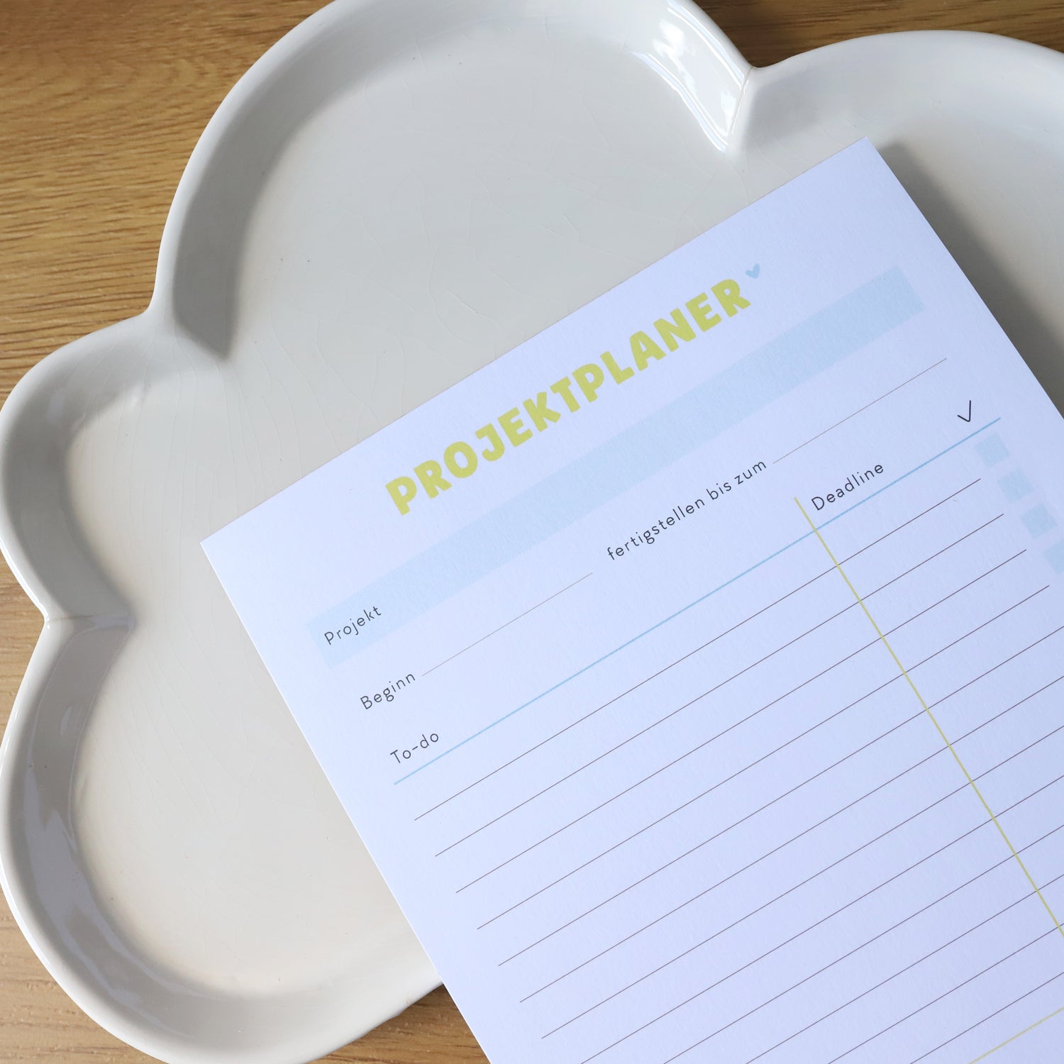 Notizblock A5 „Projektplaner"