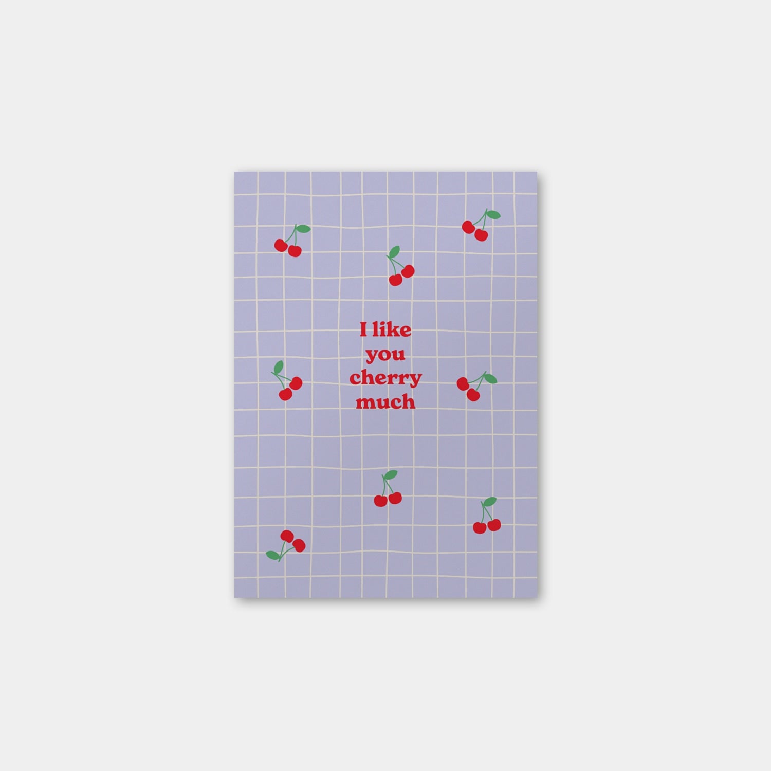 Postkarte „I like you"