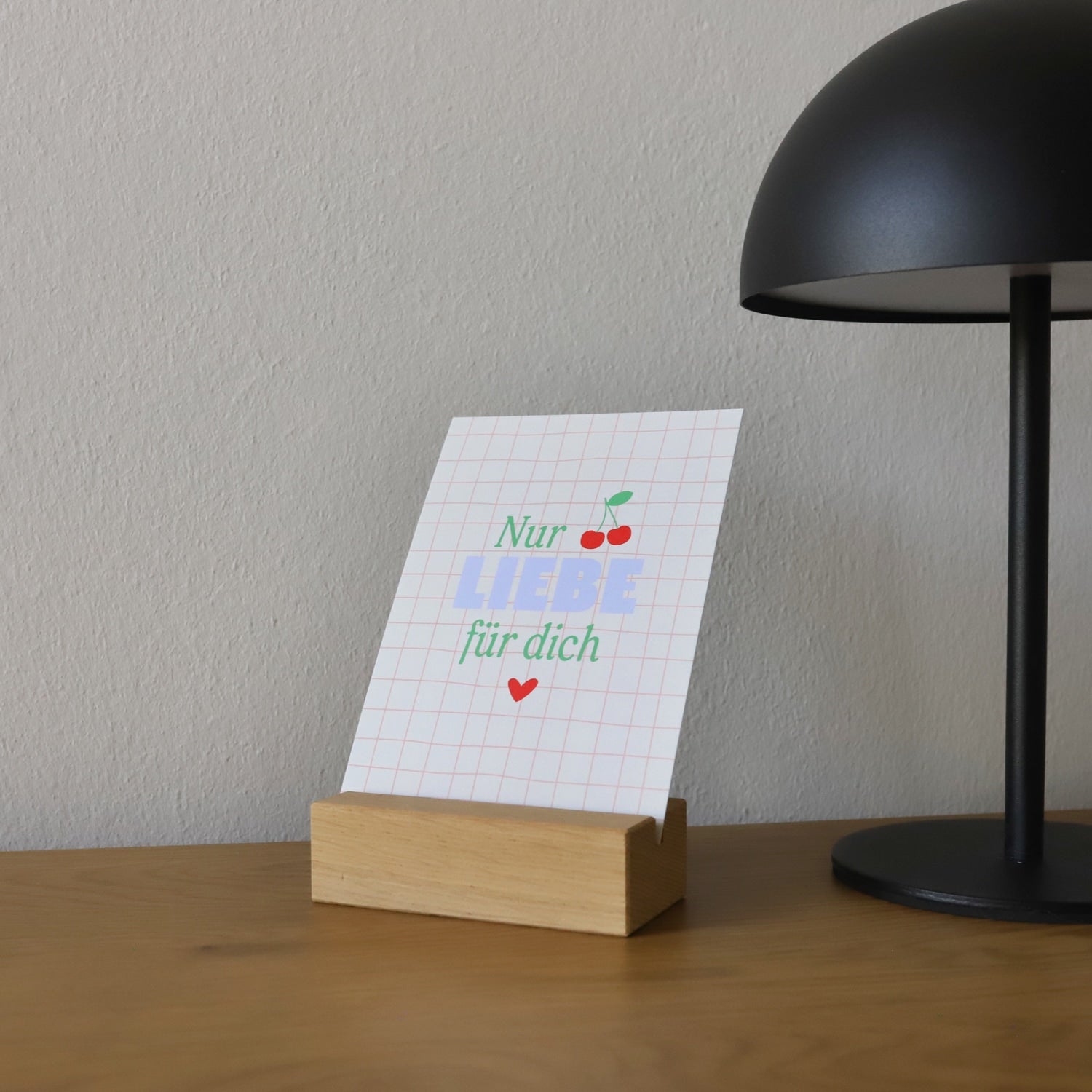 Postkarte „Nur Liebe"