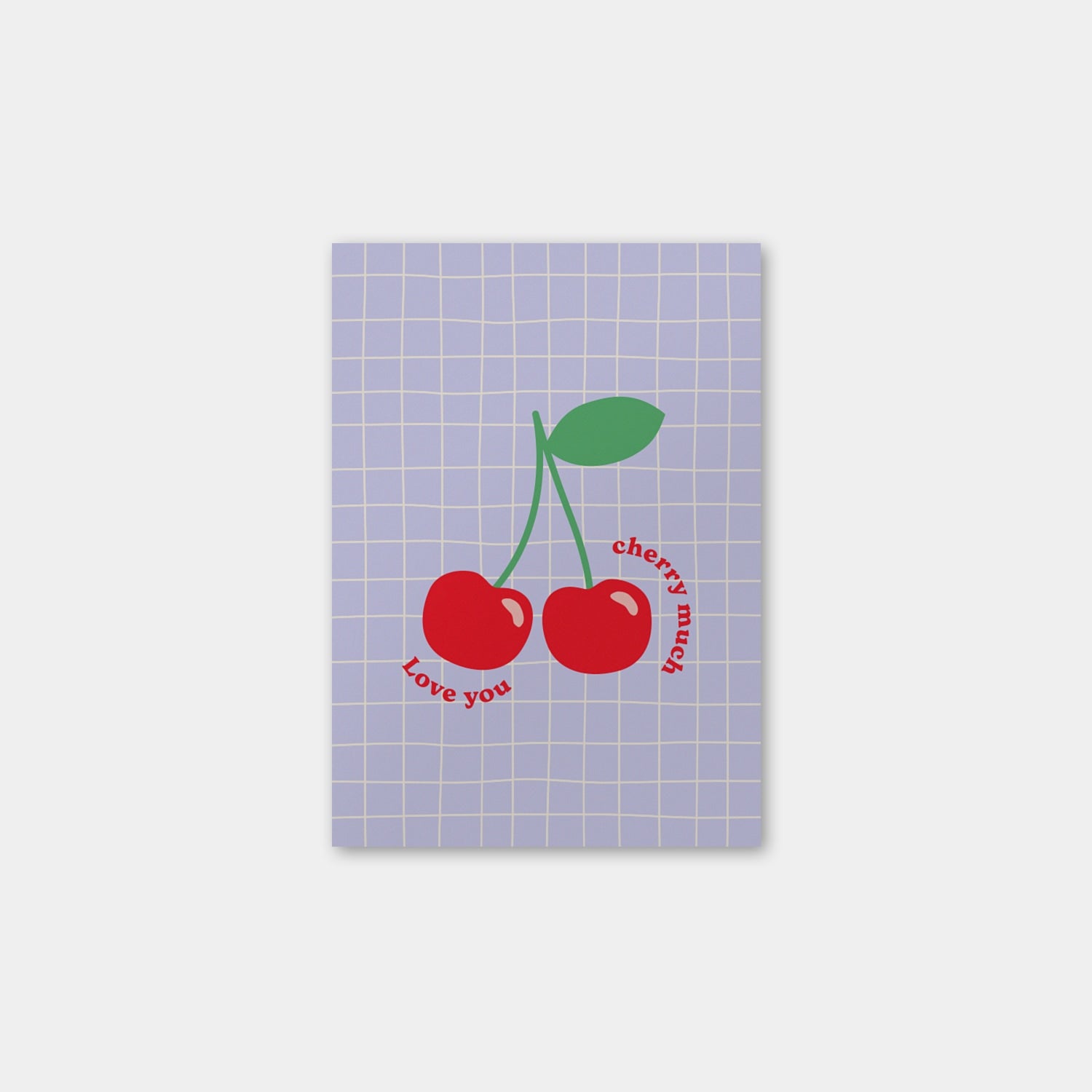 Postkarte „Love you"