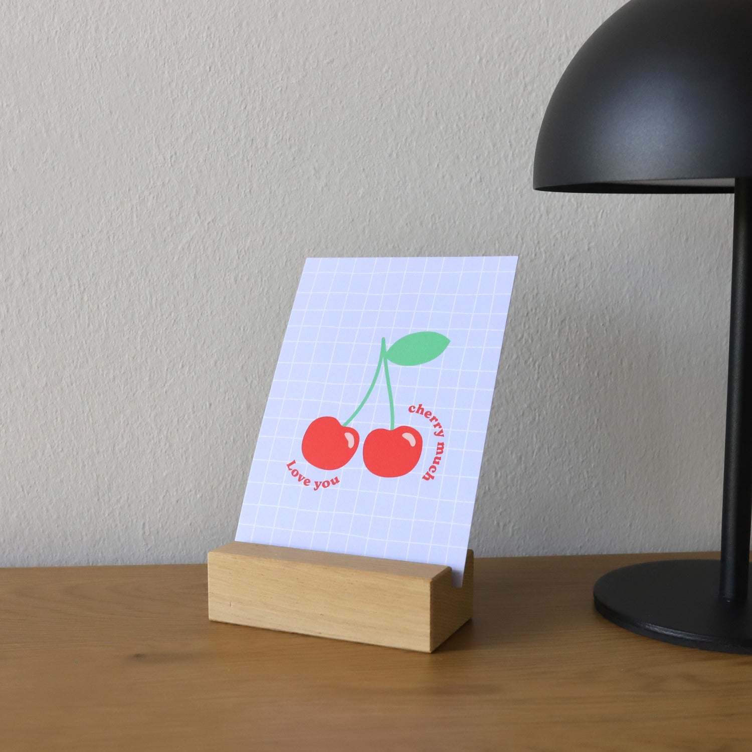 Postkarte „Love you"
