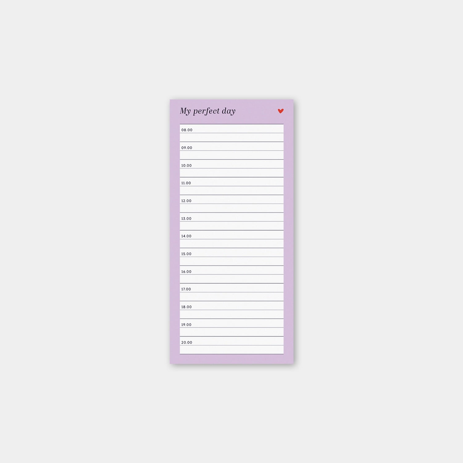 Notizblock DIN lang „My perfect day"
