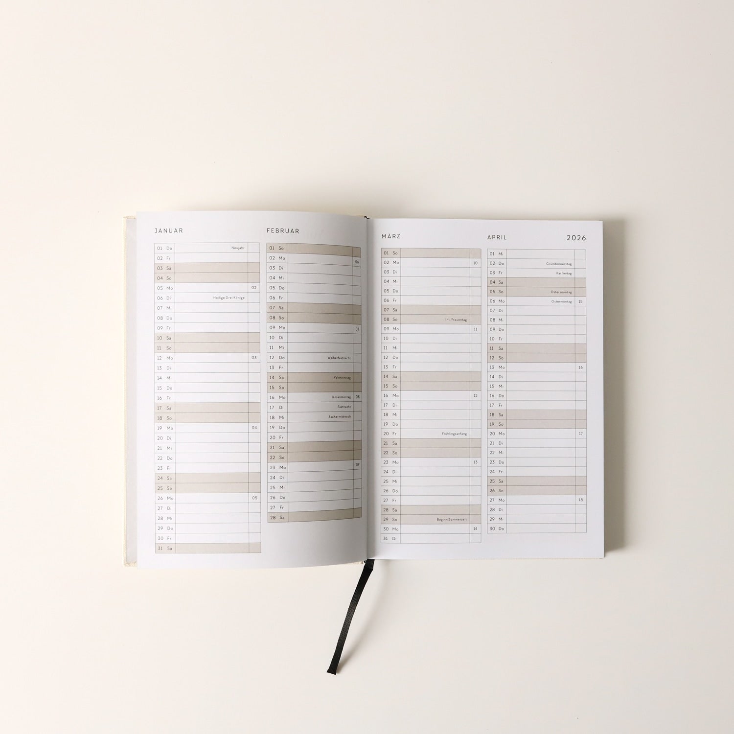 Kalender 2026 | A5 „New Story“