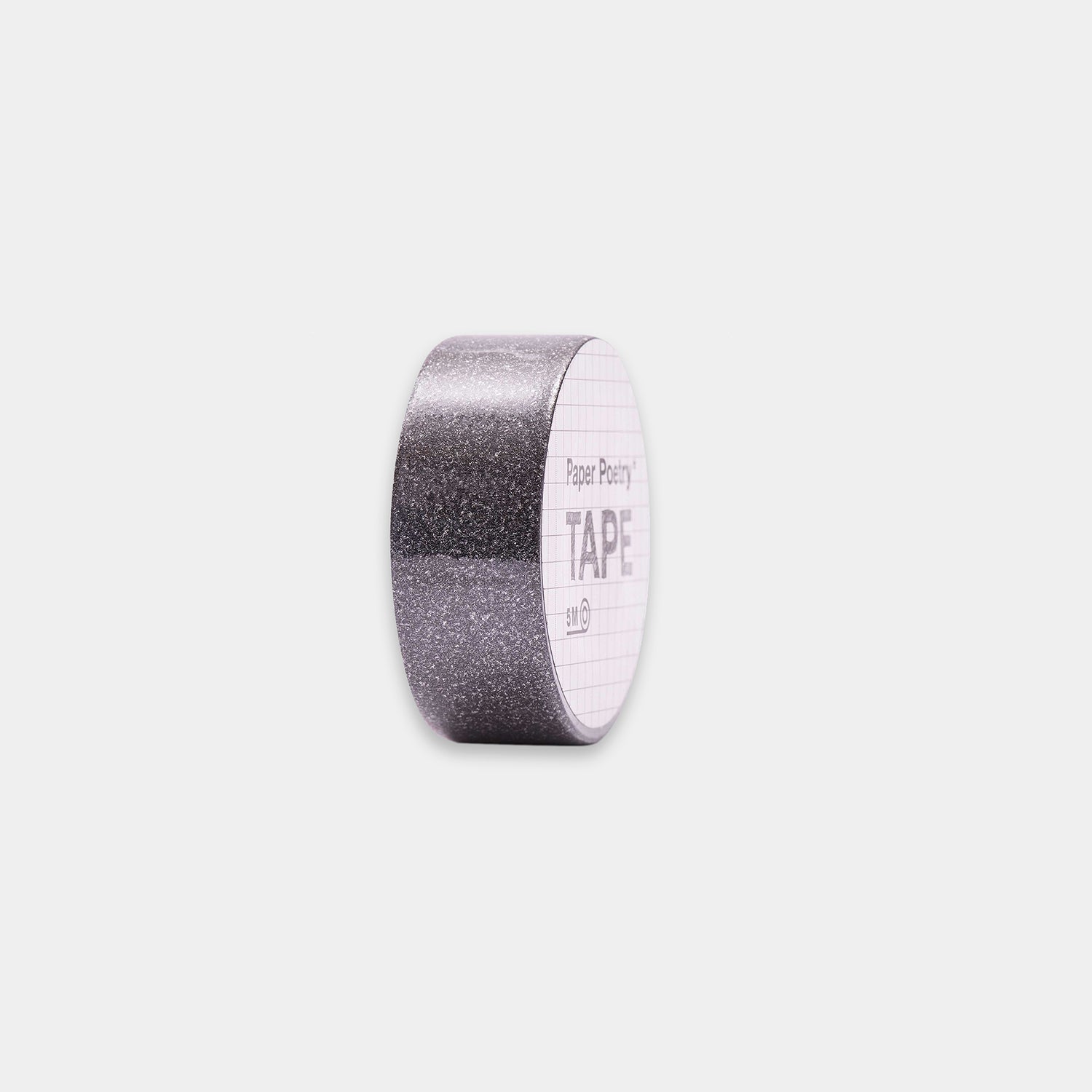 Washi Tape „Glitter", schwarz
