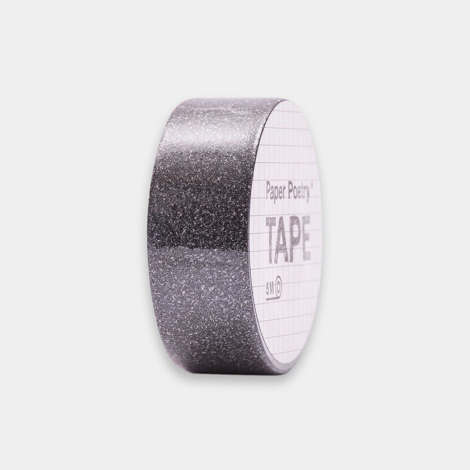 Washi Tape „Glitter", schwarz