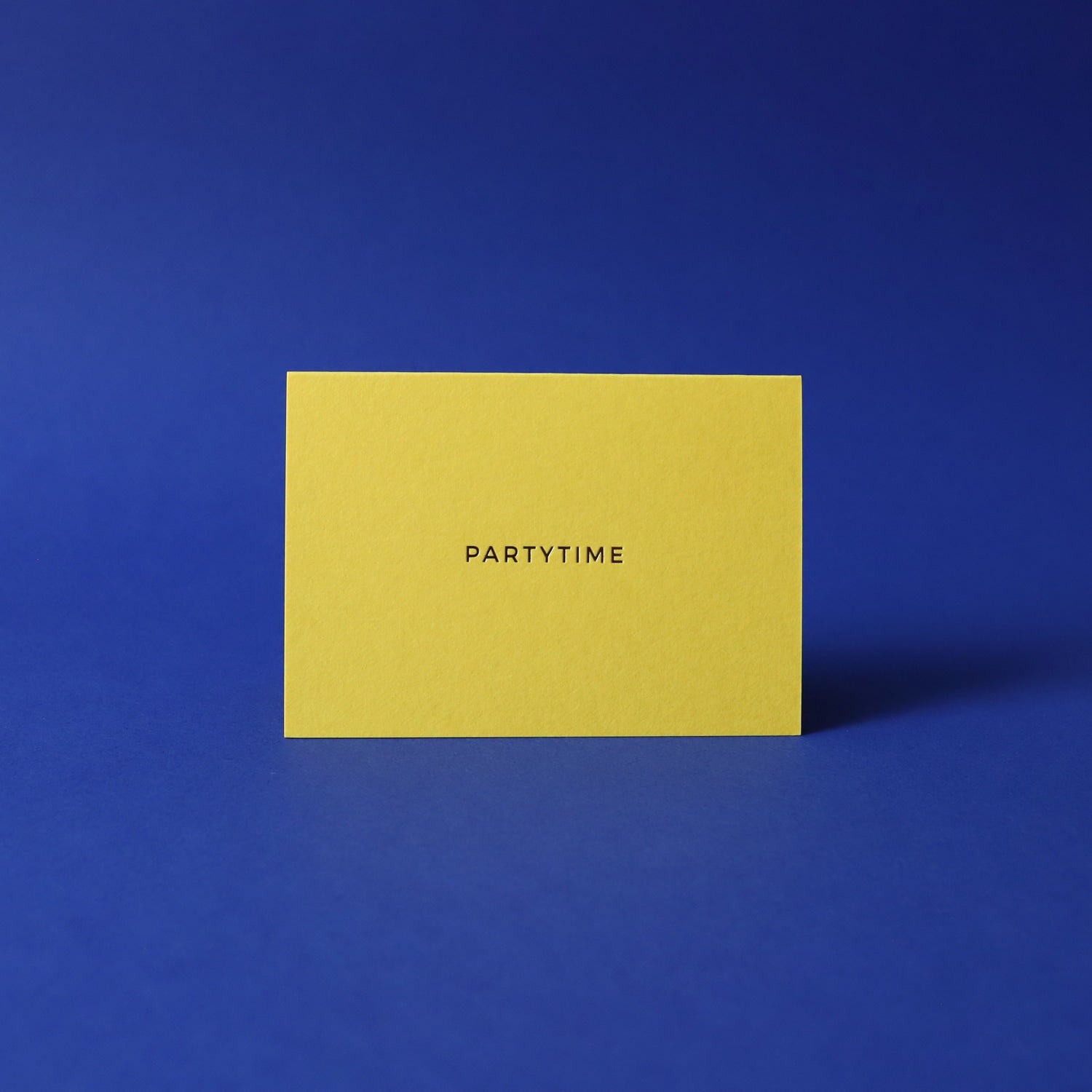 Klappkarte A7 „Partytime" - mit Umschlag