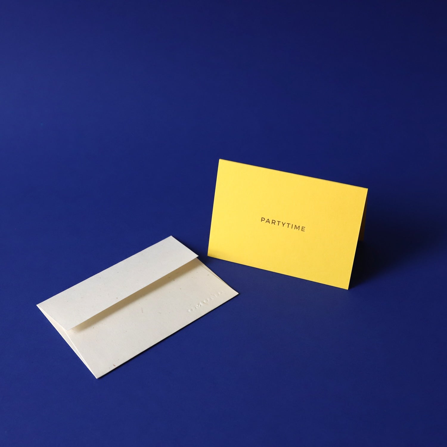 Klappkarte A7 „Partytime" - mit Umschlag