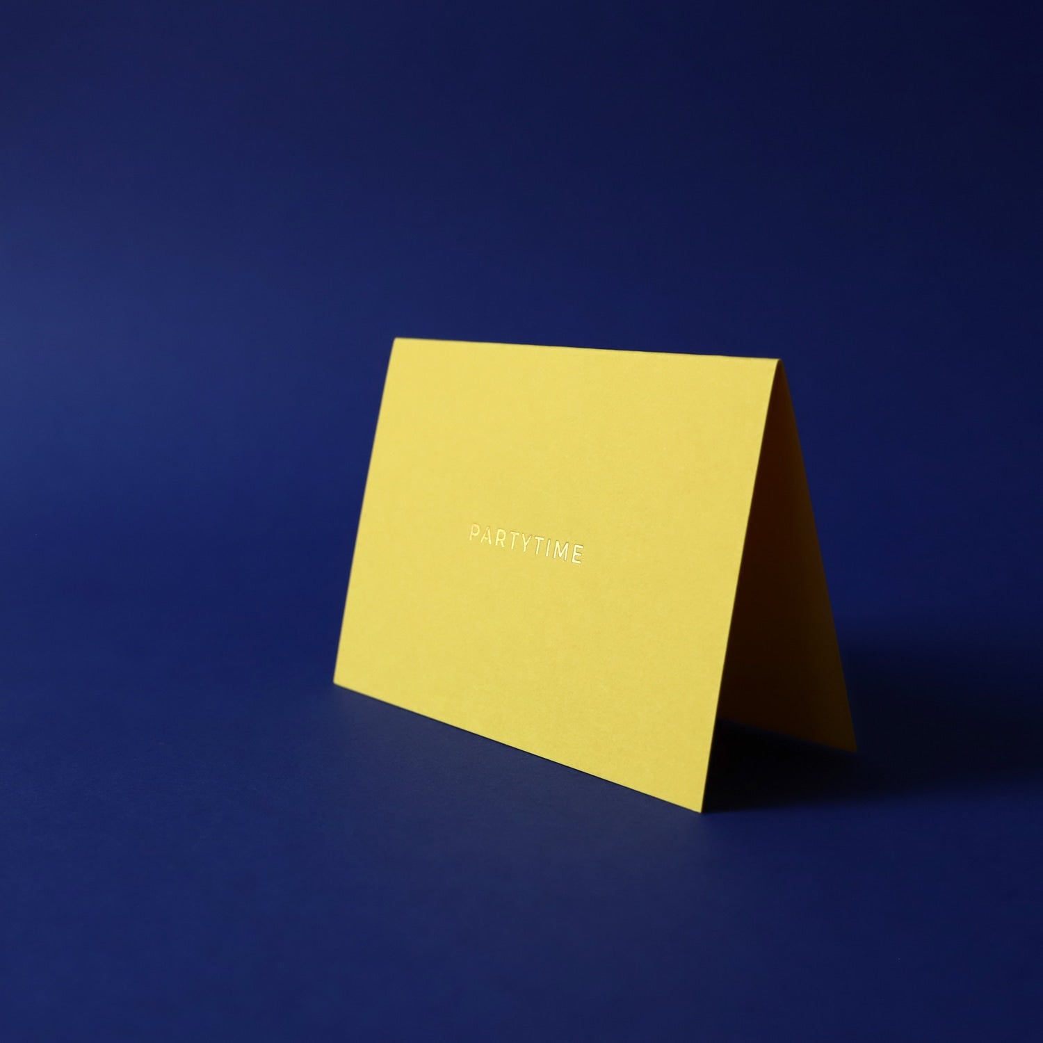 Klappkarte A7 „Partytime" - mit Umschlag