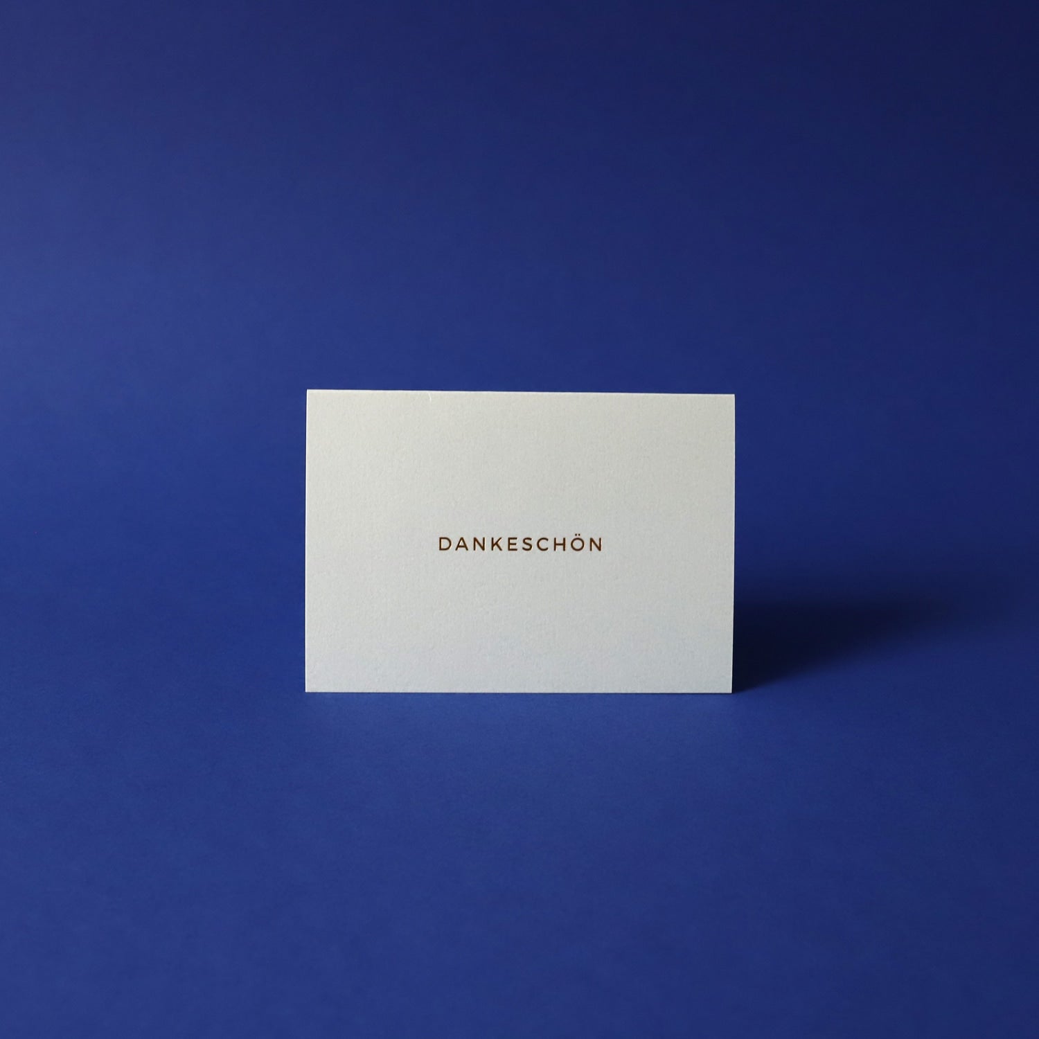 Klappkarte A7 „Dankeschön" - mit Umschlag