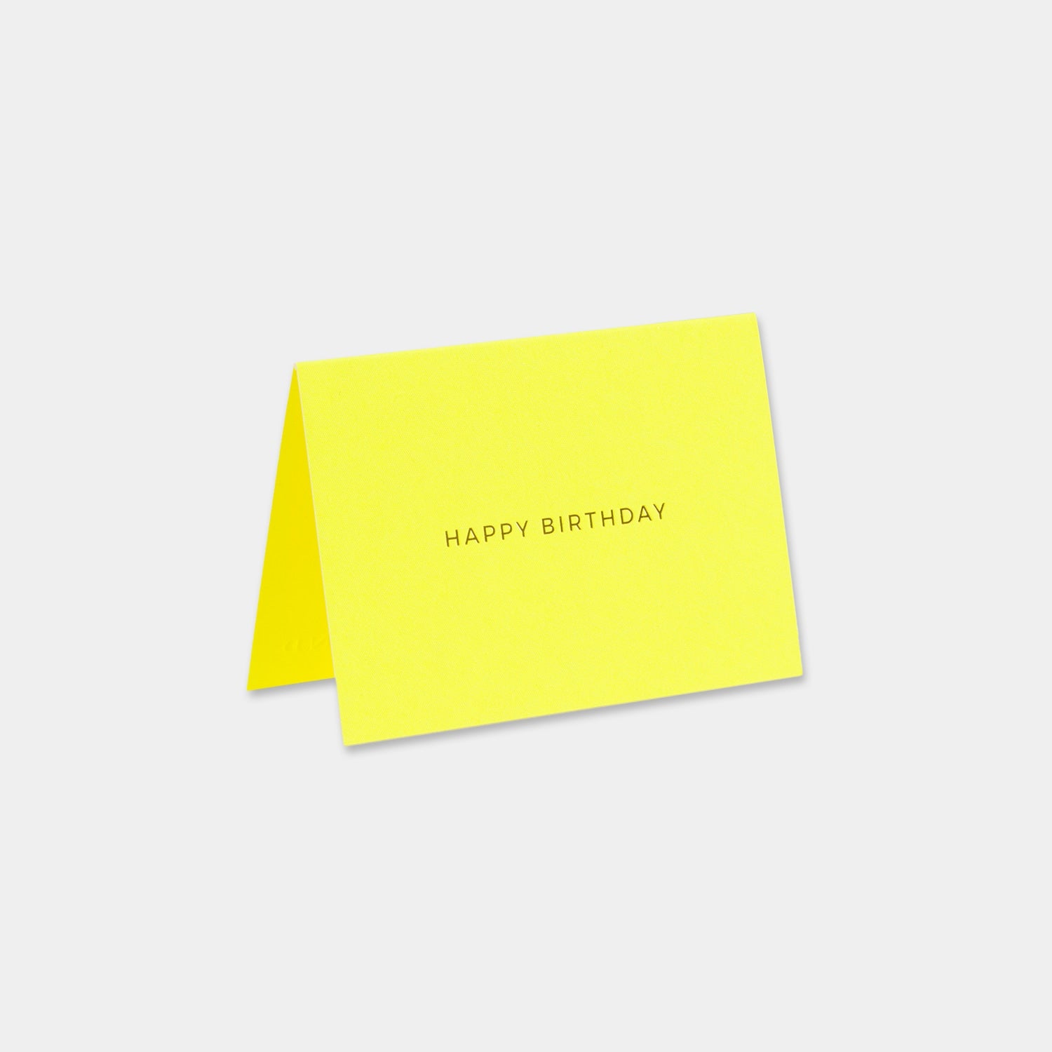 Klappkarte A7 „Happy Birthday" - mit Umschlag