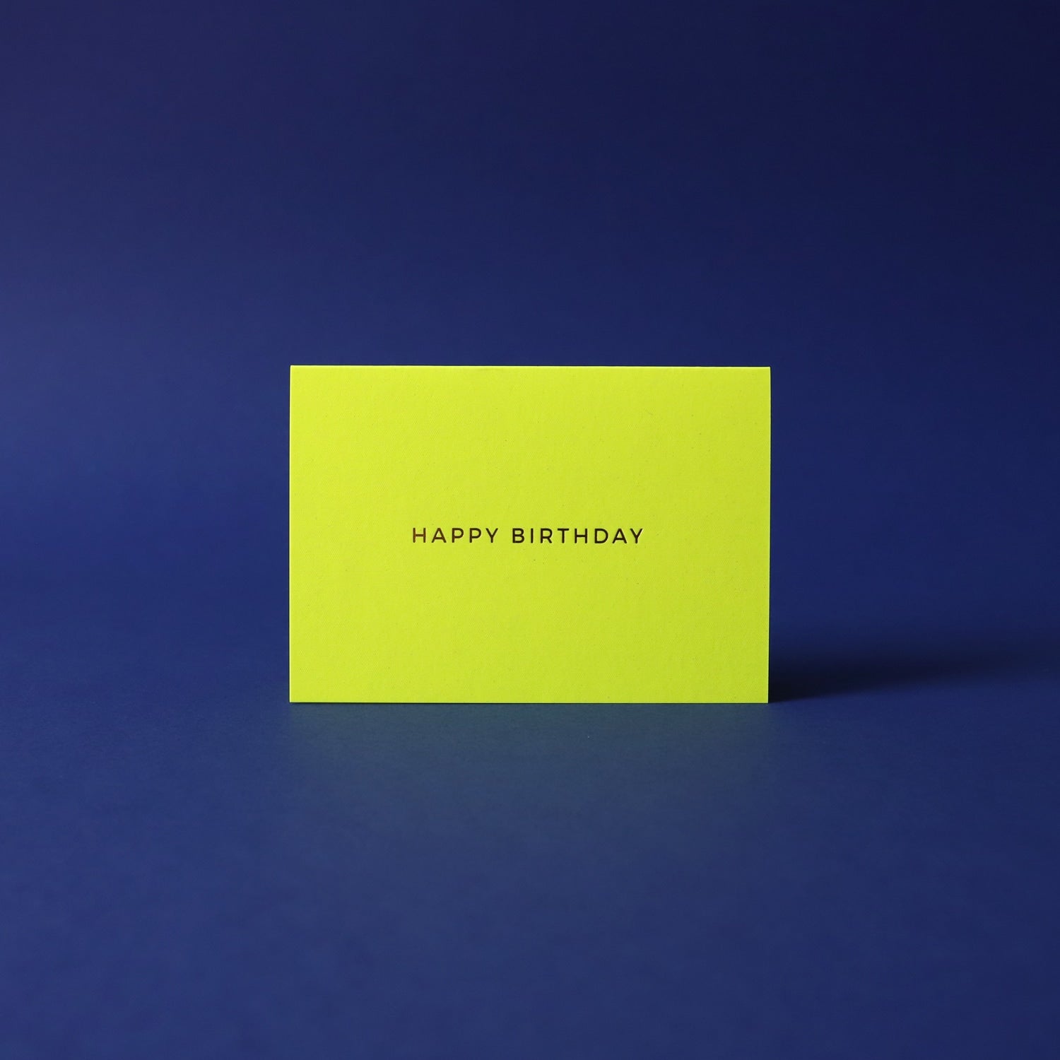 Klappkarte A7 „Happy Birthday" - mit Umschlag