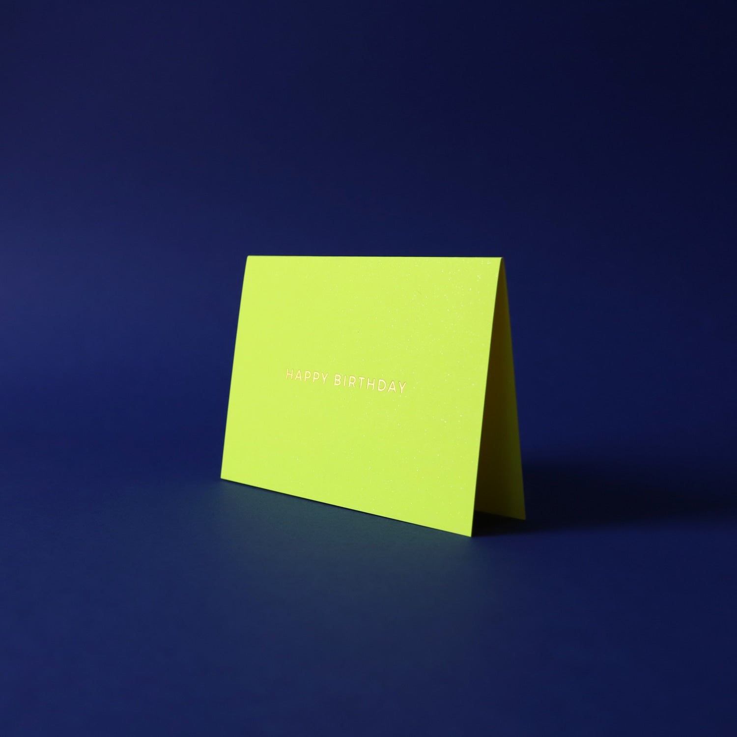 Klappkarte A7 „Happy Birthday" - mit Umschlag