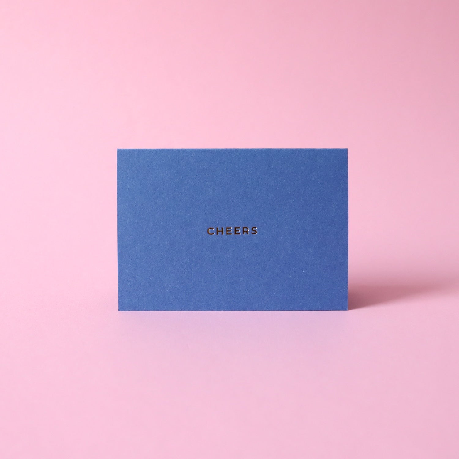 Klappkarte A7 „Cheers" - mit Umschlag