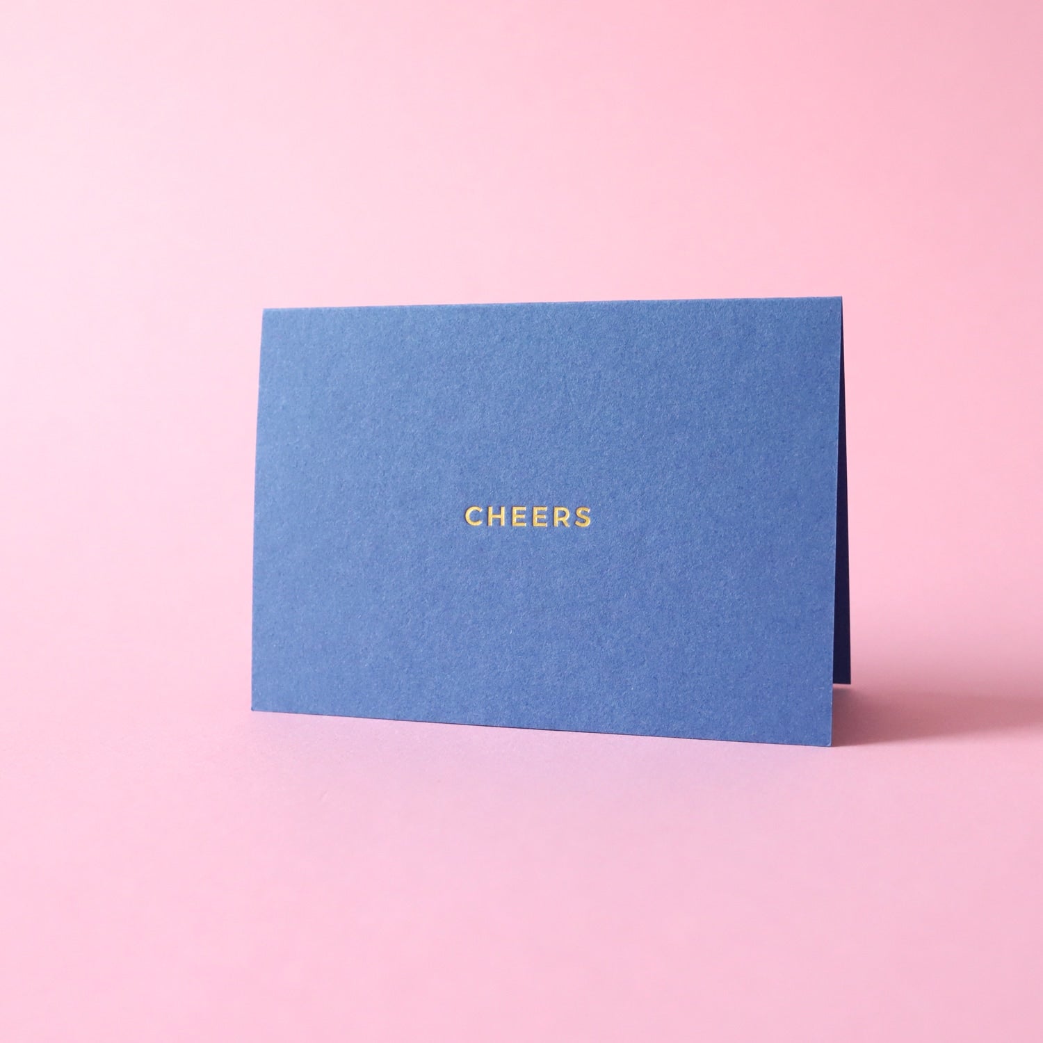 Klappkarte A7 „Cheers" - mit Umschlag