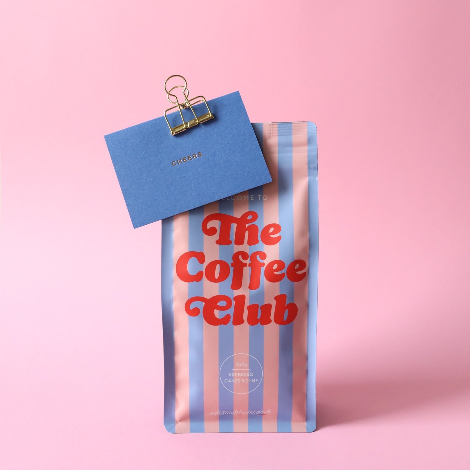 Klappkarte A7 „Cheers" - mit Umschlag