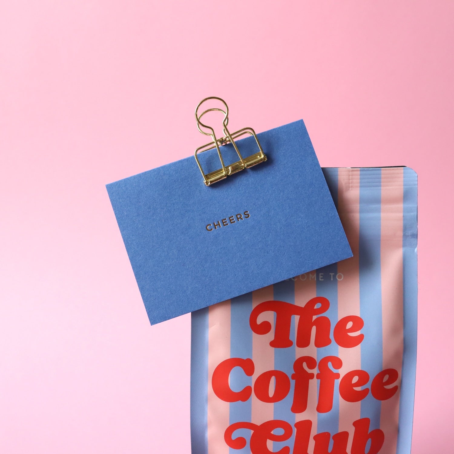 Klappkarte A7 „Cheers" - mit Umschlag