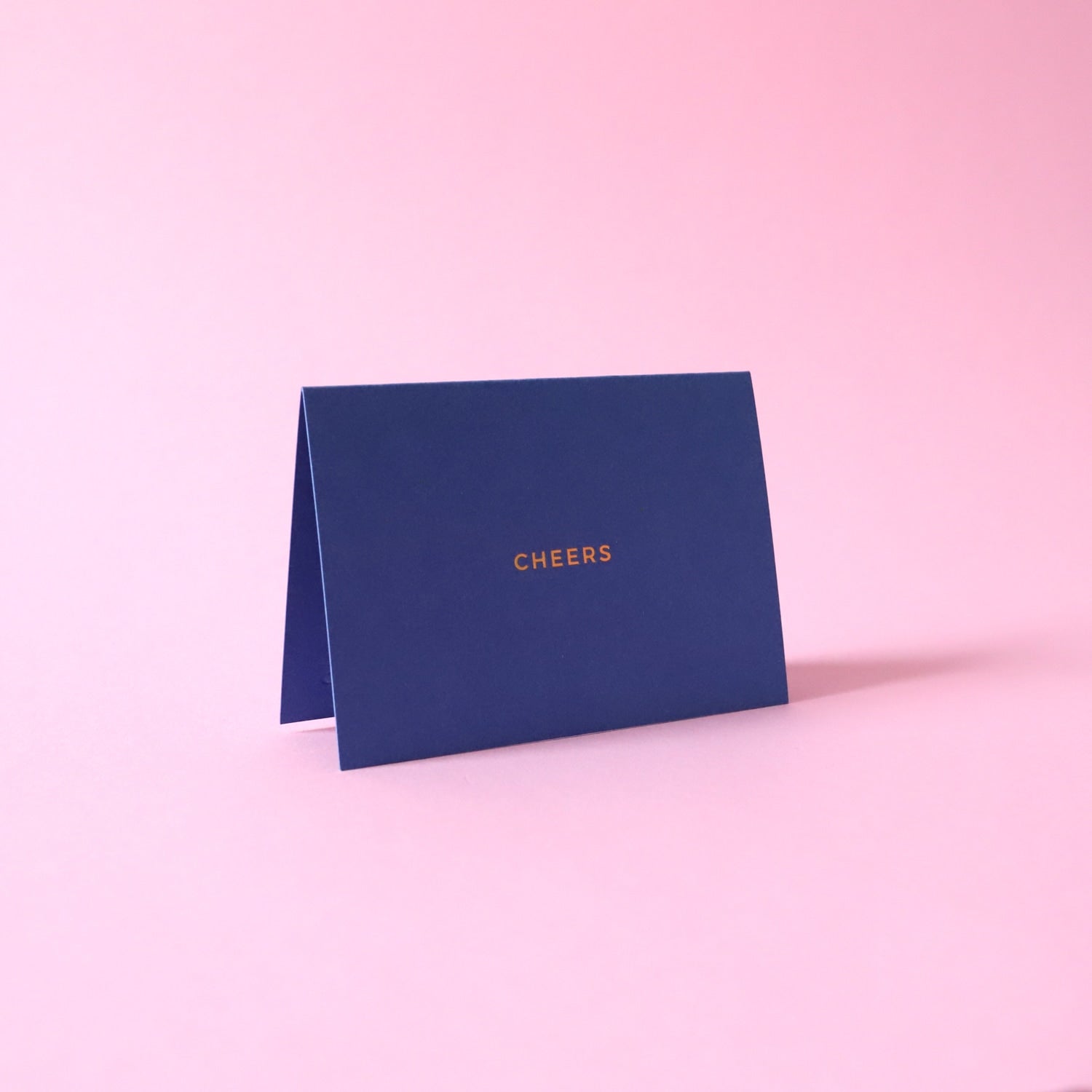 Klappkarte A7 „Cheers" - mit Umschlag