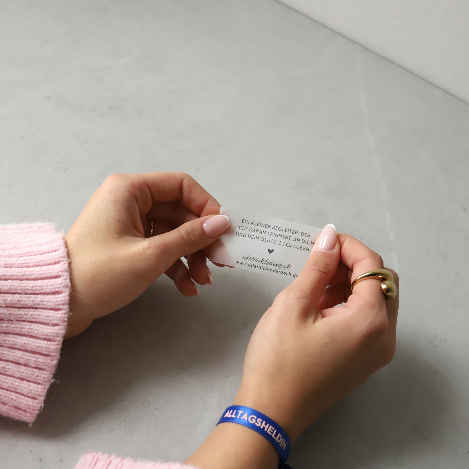Glücksarmband „Alltagsheldin“
