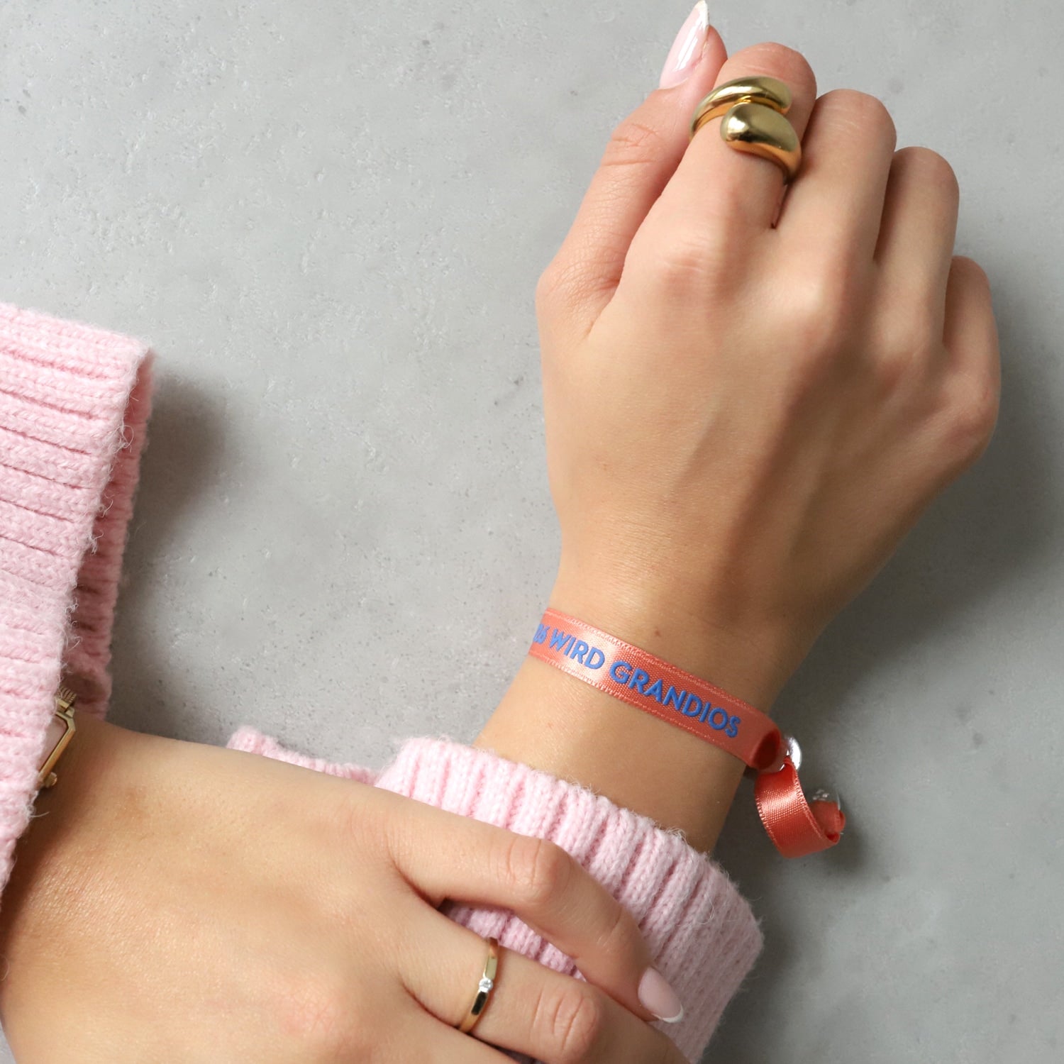 Glücksarmband „2026 wird grandios“