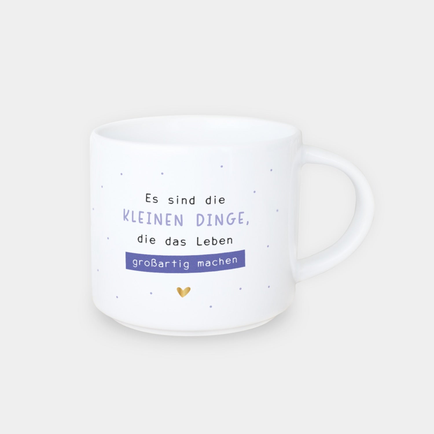 Jumbo-Tasse „Kleine Dinge“