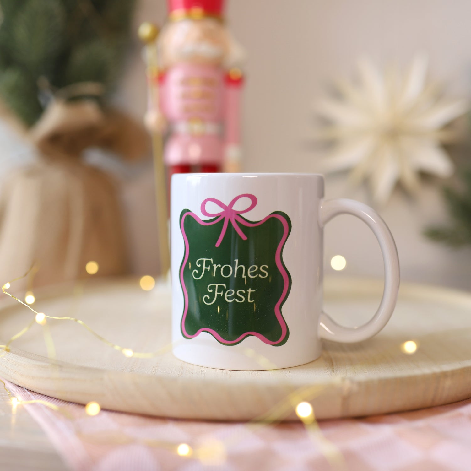 Tasse „Frohes Fest“