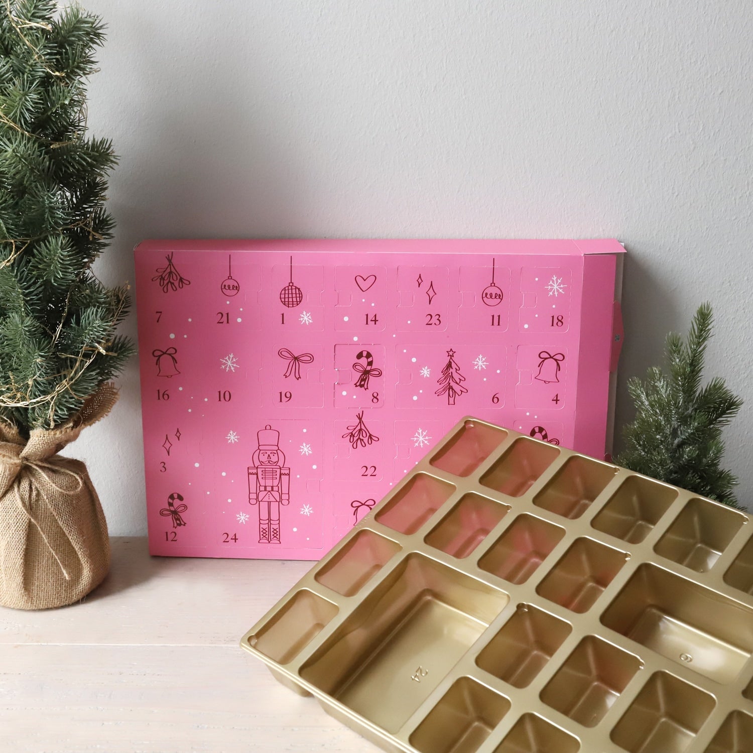 Adventskalender „Nussknacker" – zum Selbstbefüllen