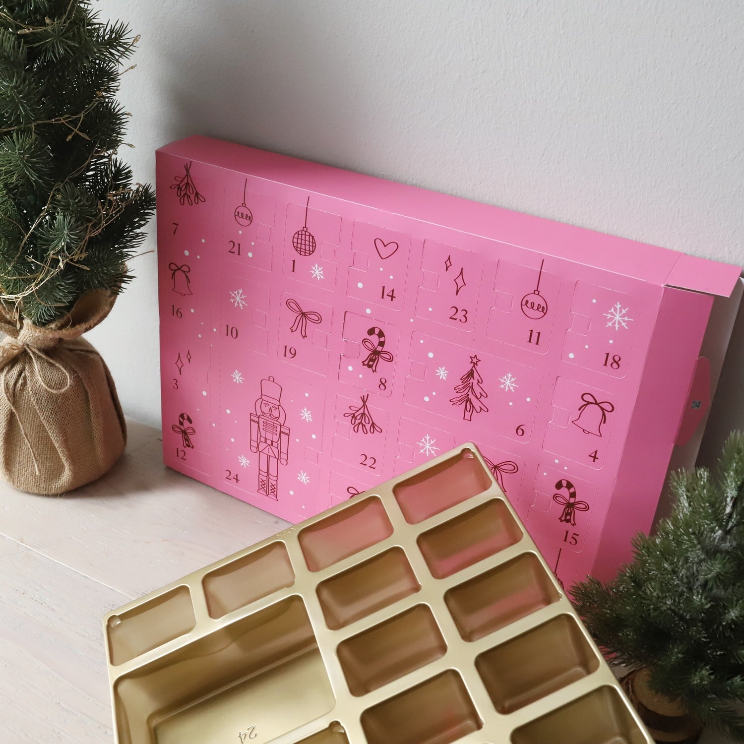 Adventskalender „Nussknacker" – zum Selbstbefüllen