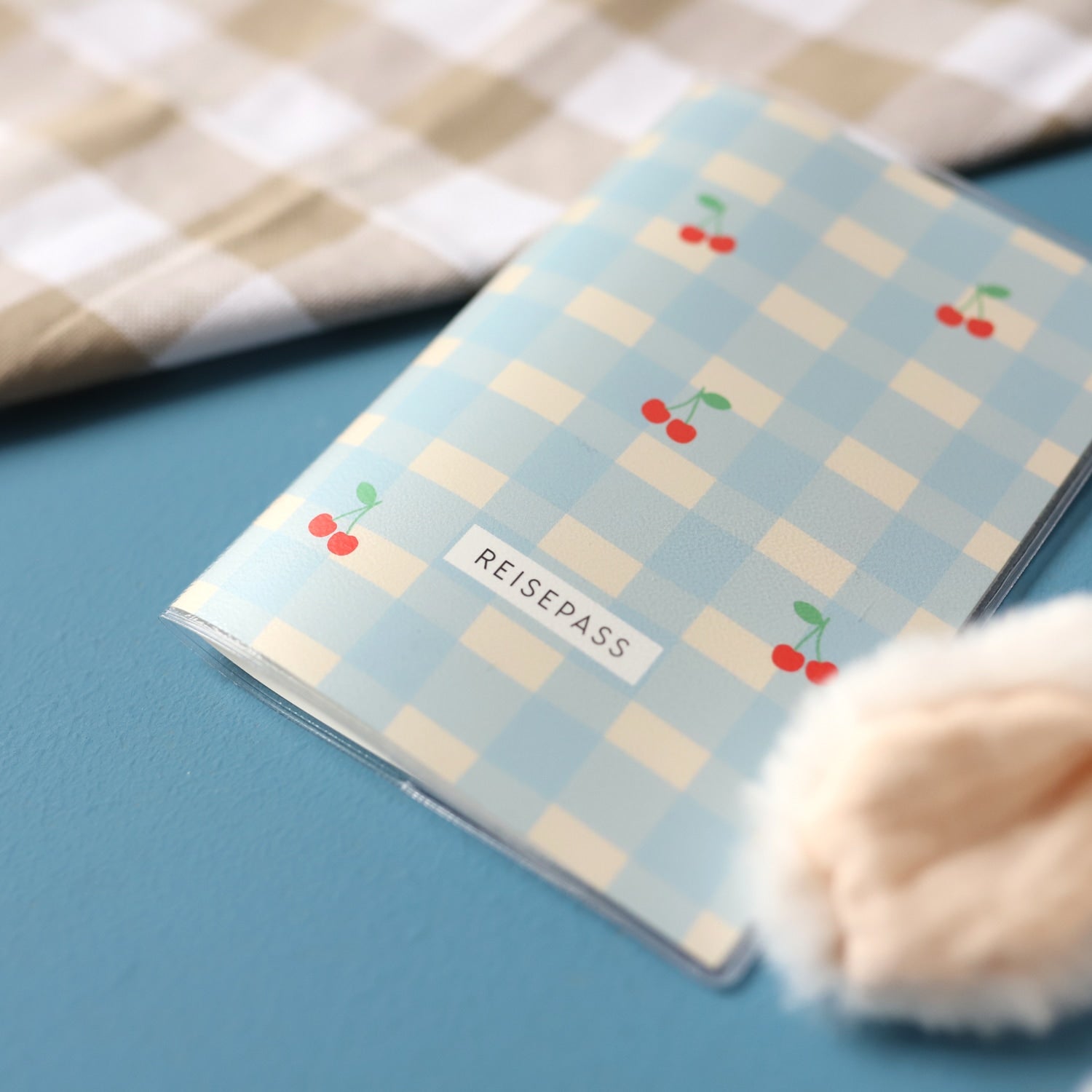 Reisepass-Hülle „Kirschen“
